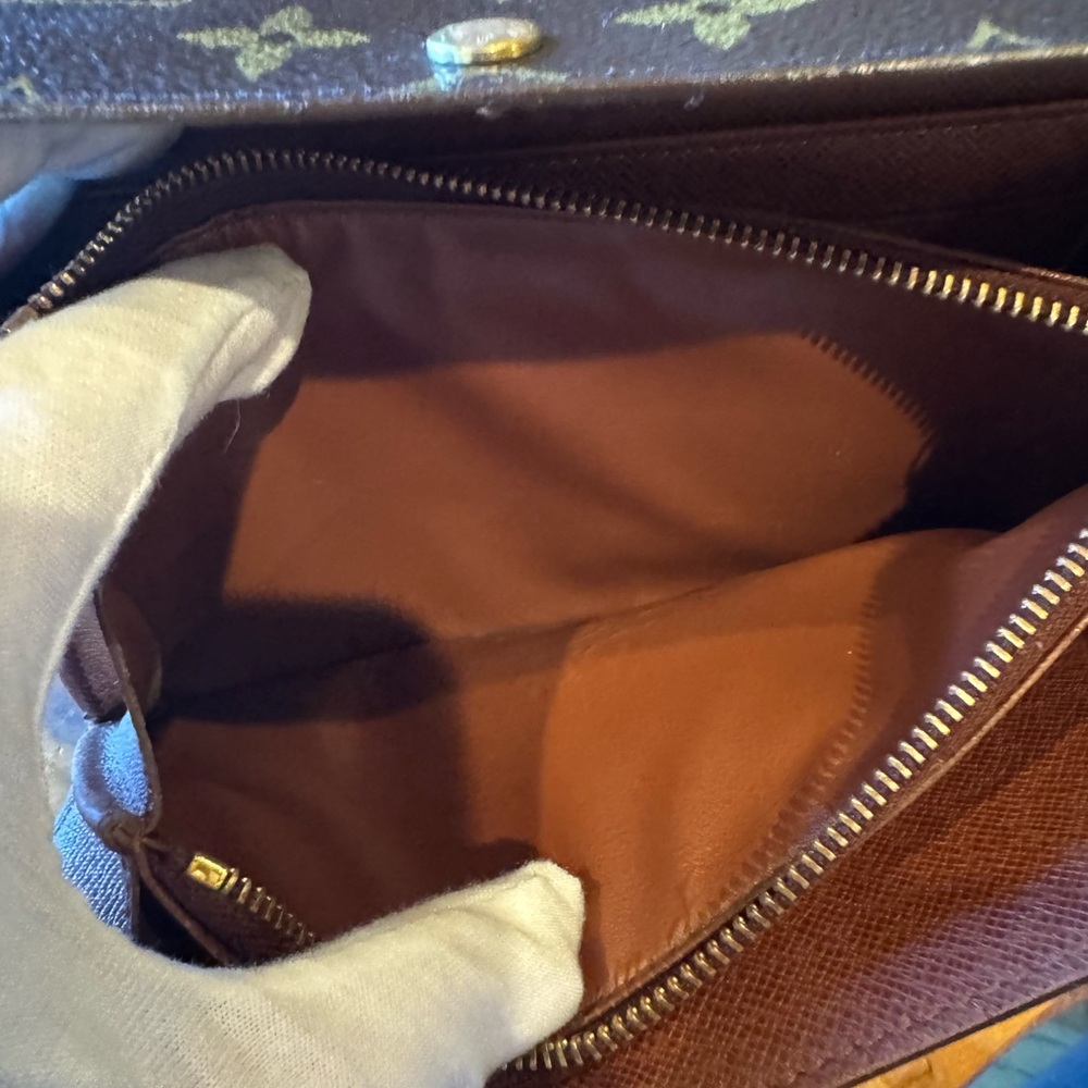 Louis Vuitton Monogram Portefeiulle Sarah Long Bifold Wallet Brown converted - Picture 8 of 16